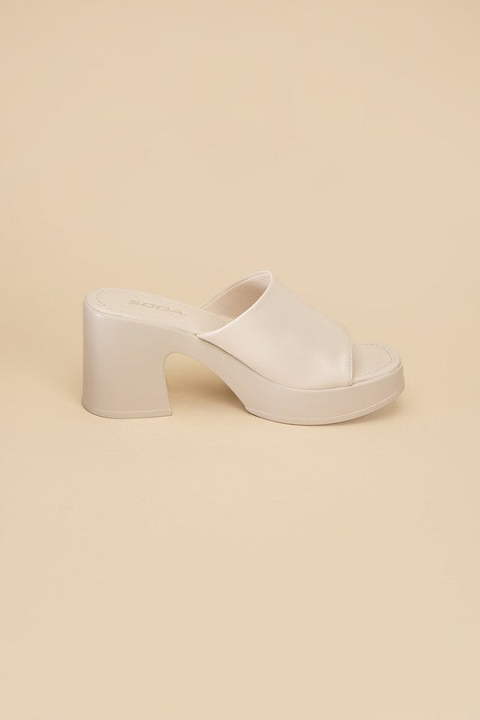 Type Slide Mules
