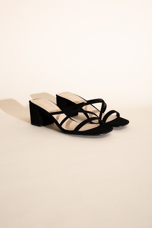 Crimps Mule Sandal Heels