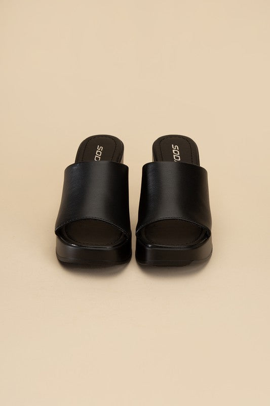 Type Slide Mules