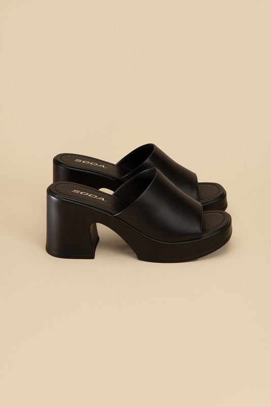 Type Slide Mules