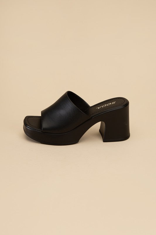 Type Slide Mules