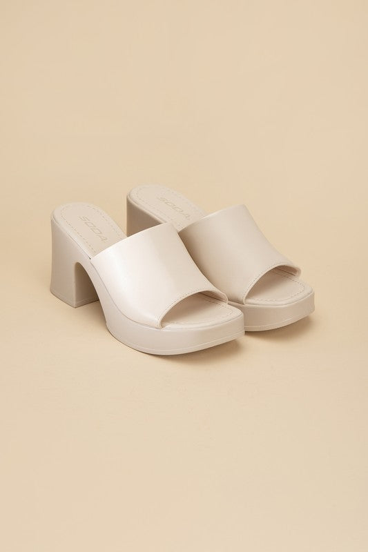 Type Slide Mules