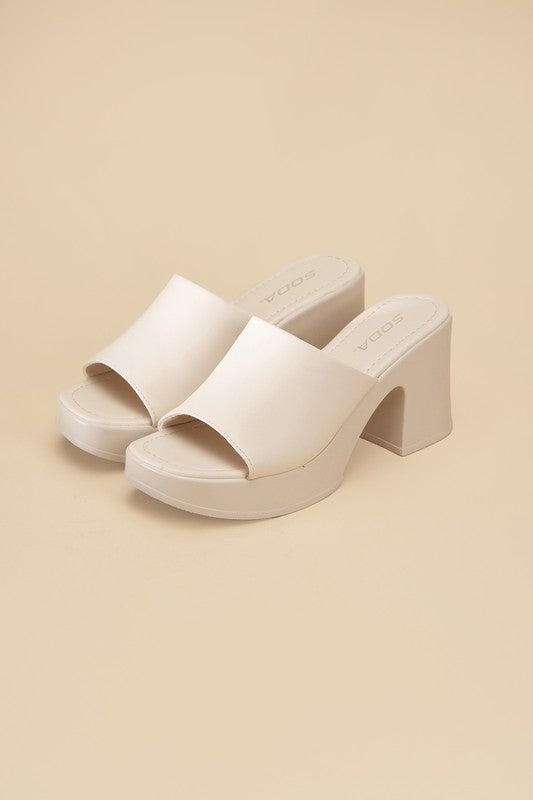 Type Slide Mules
