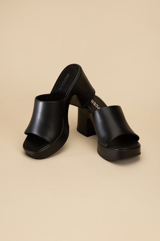 Type Slide Mules