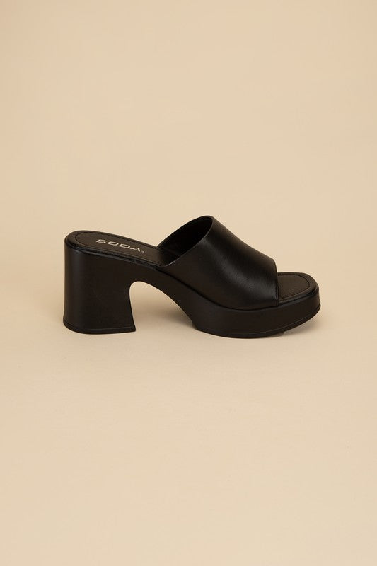 Type Slide Mules