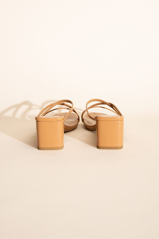 Crimps Mule Sandal Heels