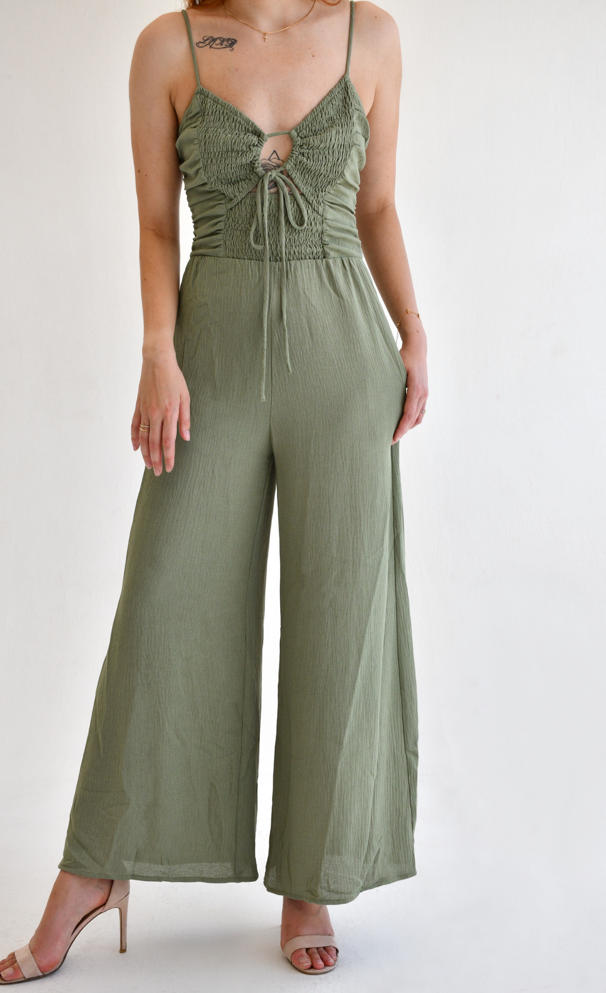 Textured Jumpsuit