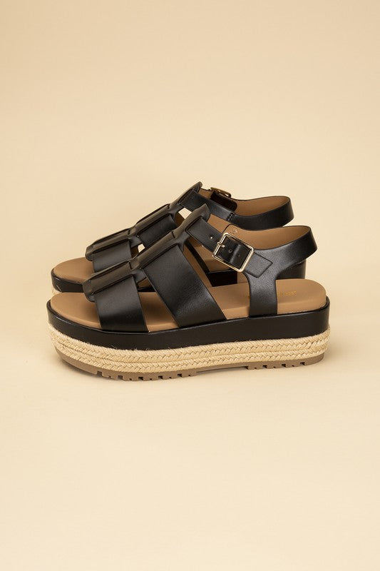 Mclean Espadrille Gladiator Sandals