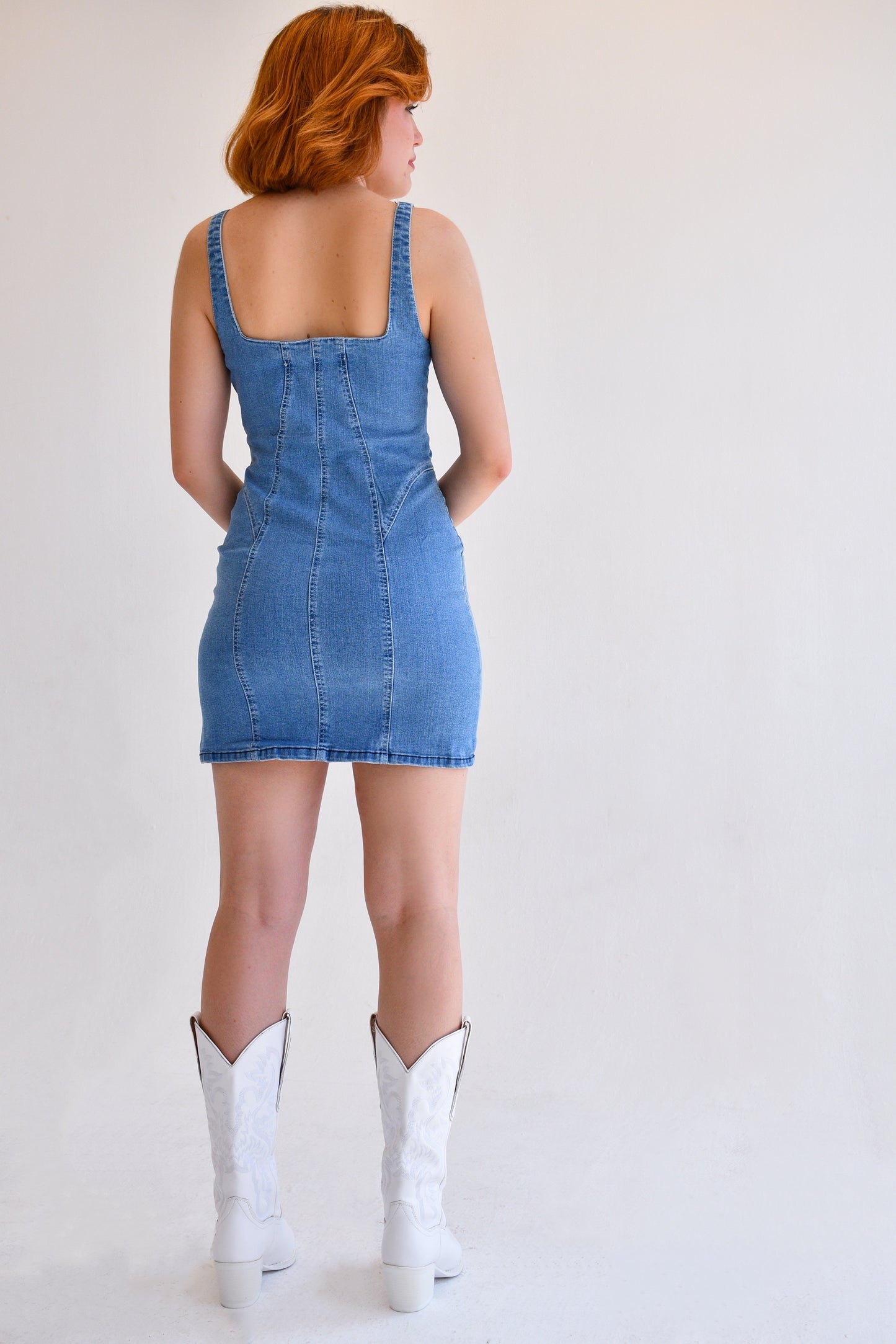 Denim Mini Dress