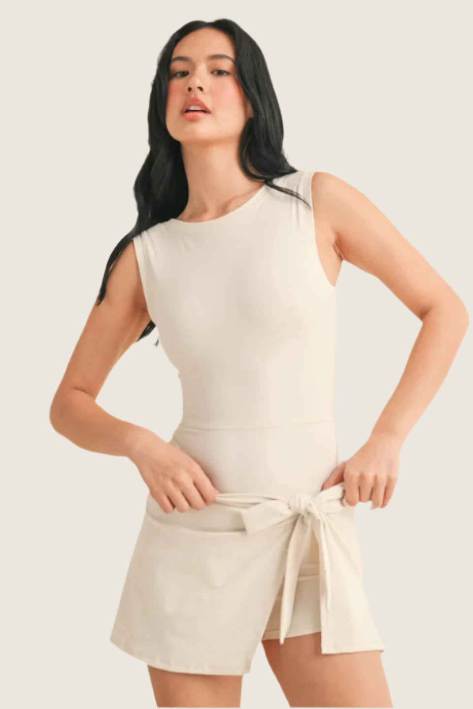 Wrap Tie Athletic Dress