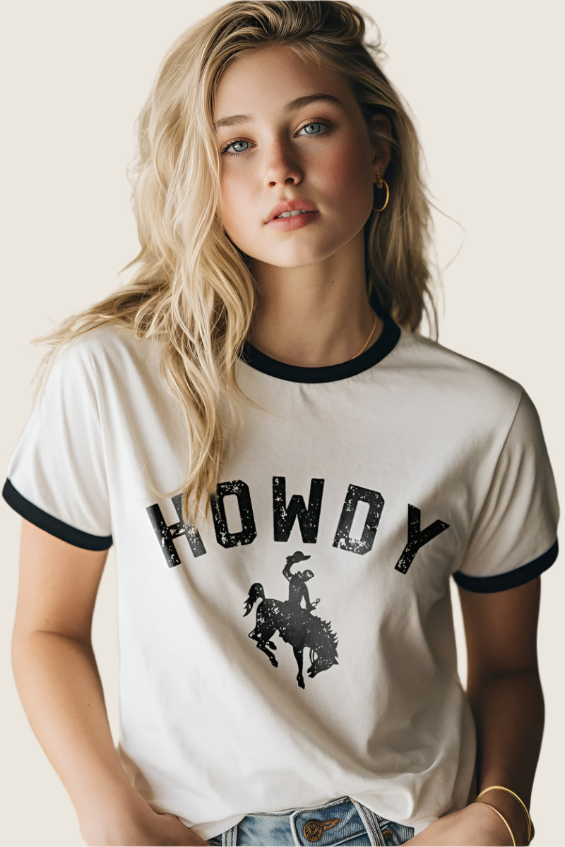 Howdy Cowboy Tee