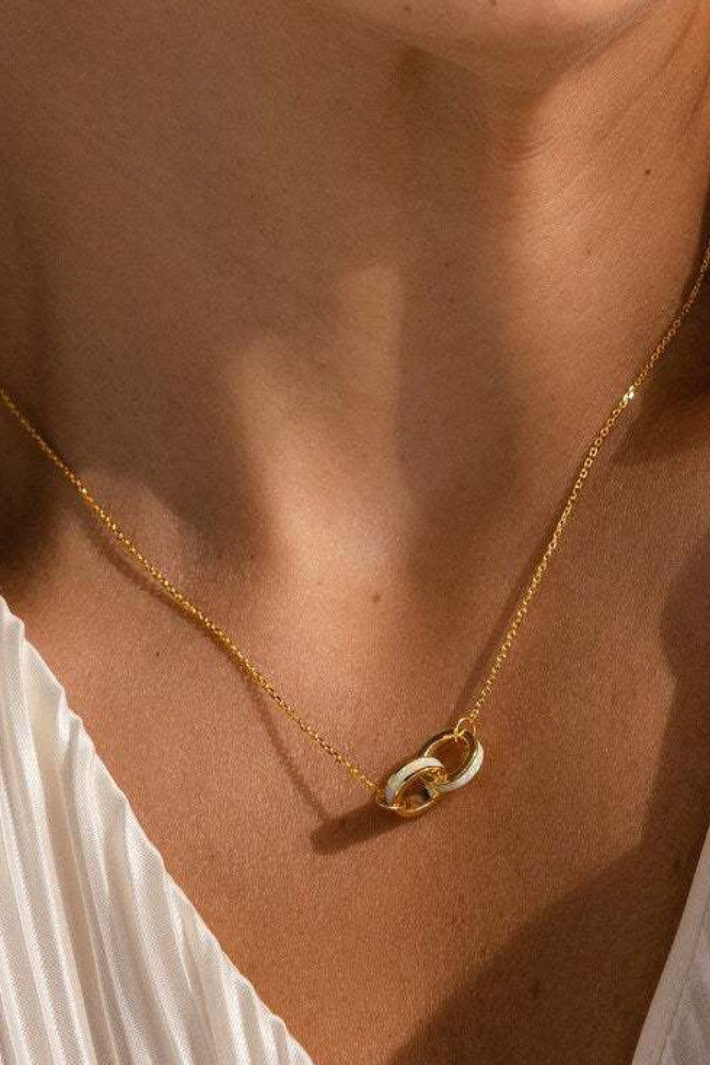 Opal Linked Necklace