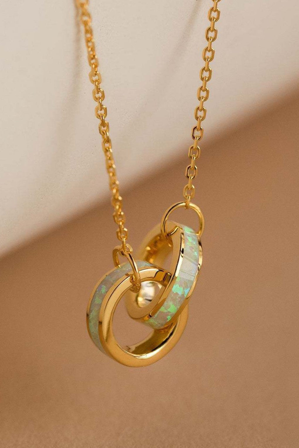 Opal Linked Necklace