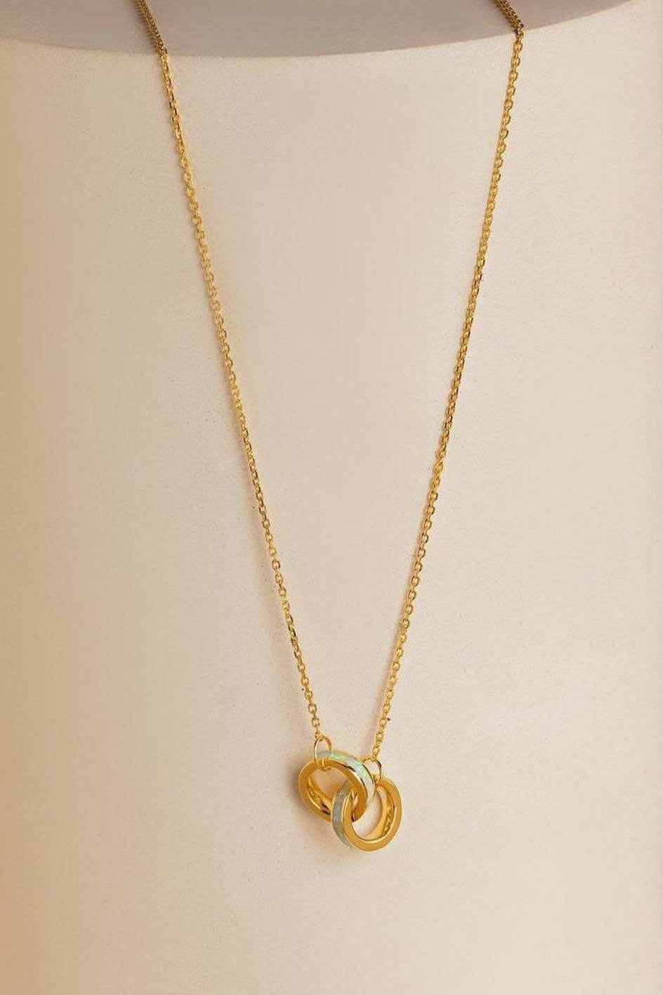 Opal Linked Necklace