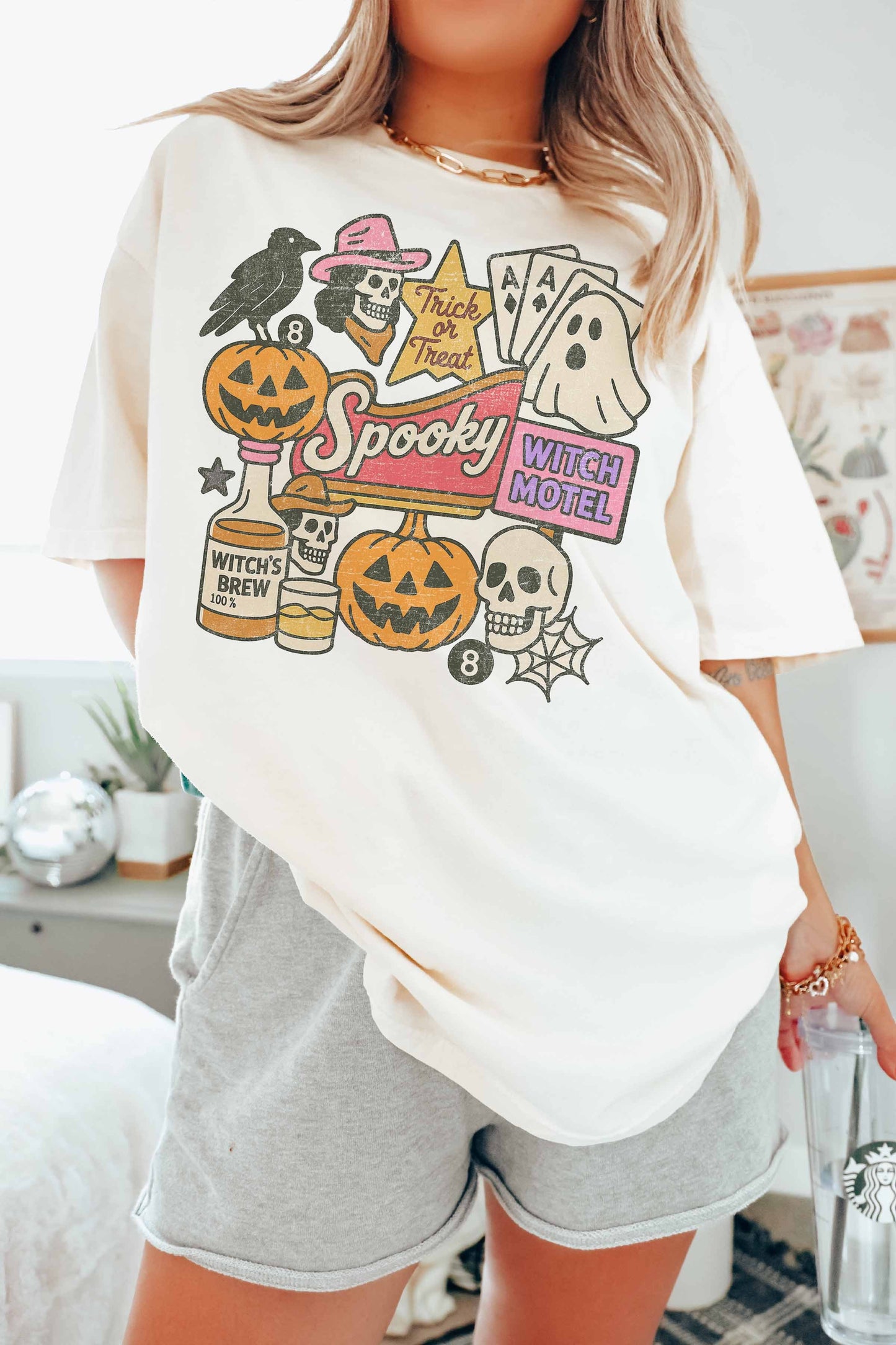 Halloween Collage Graphic Tee