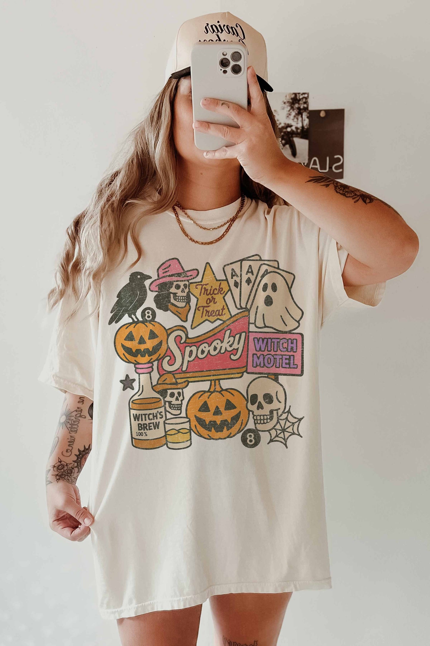 Halloween Collage Graphic Tee