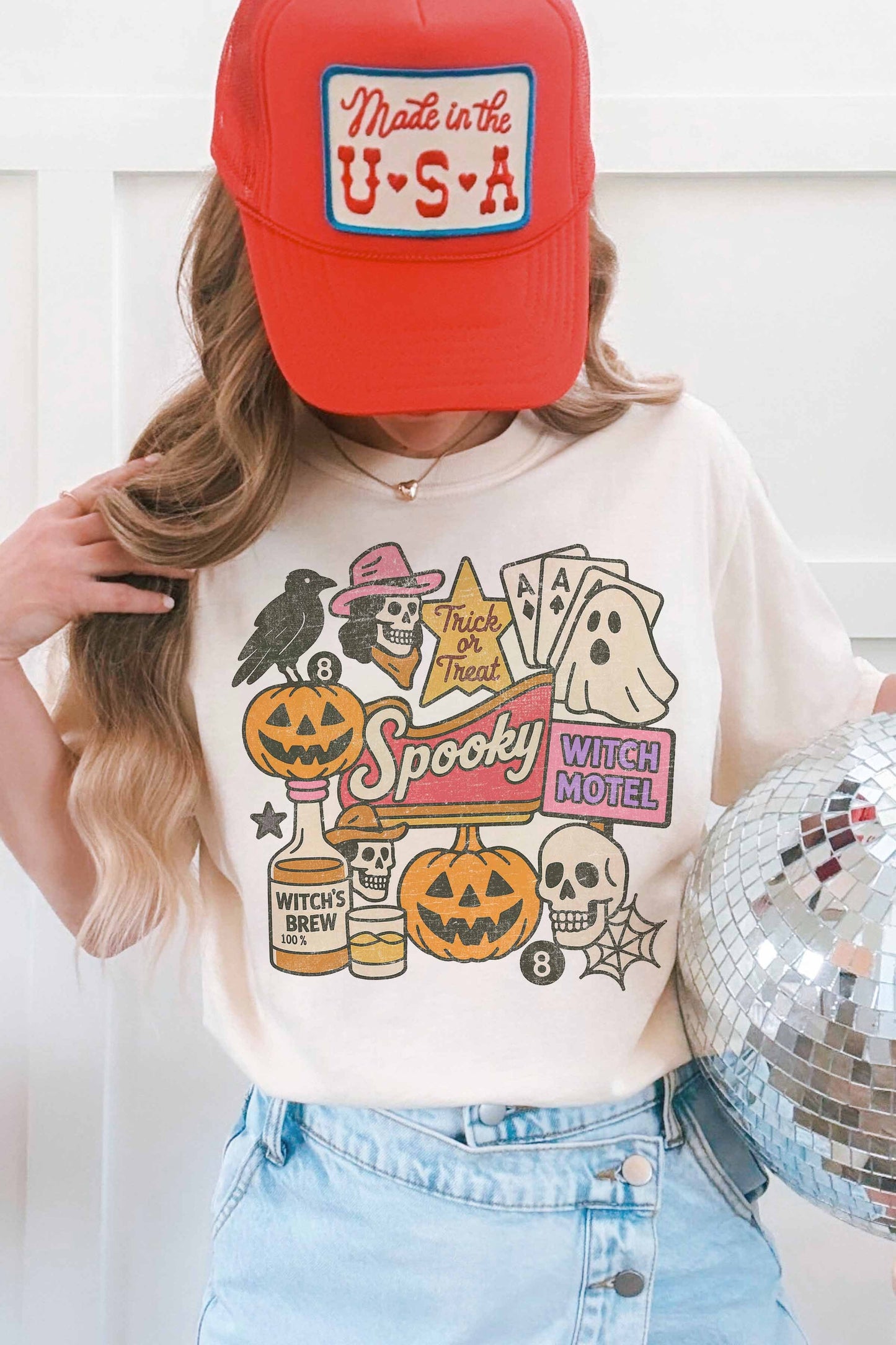 Halloween Collage Graphic Tee