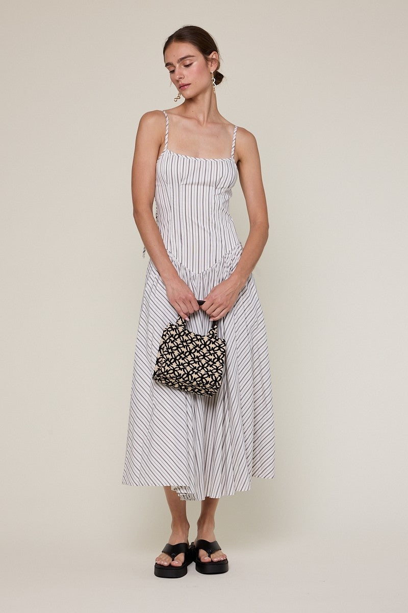Stripe Era Midi Dress