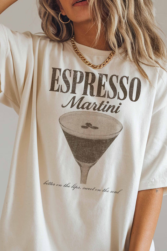 Espresso Martini Oversized Tee