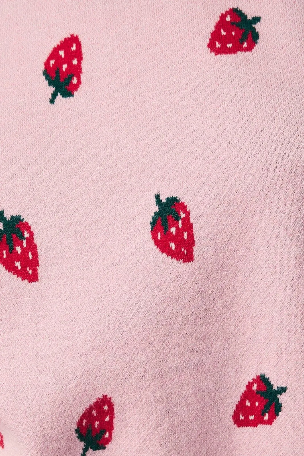Strawberry Blush Sweater