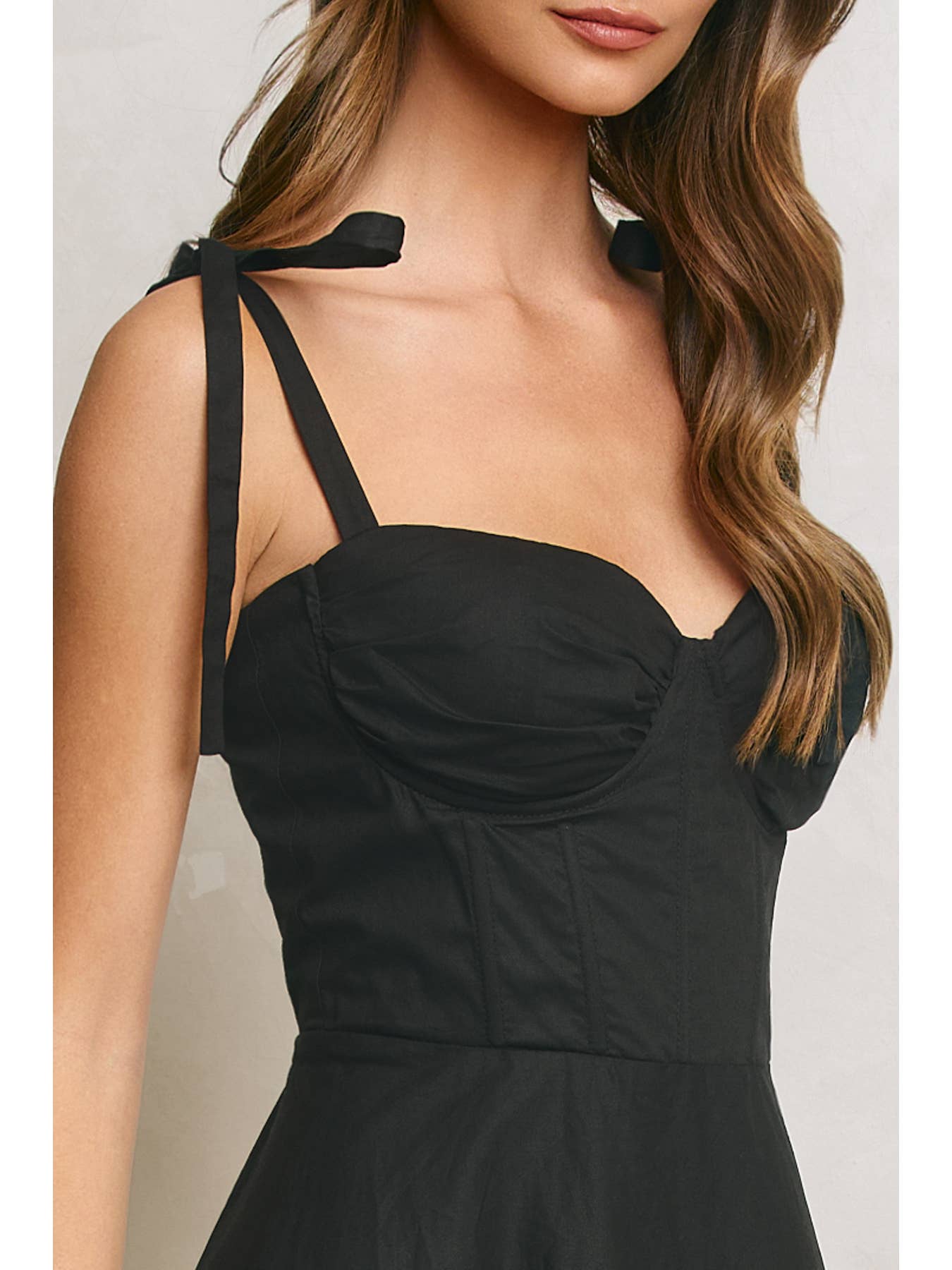 Poplin Sweetheart Maxi Dress