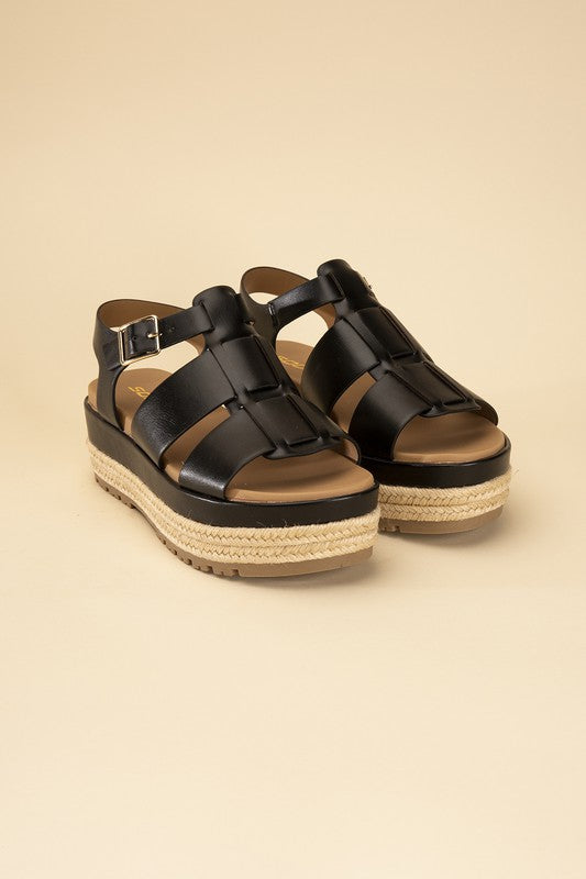 Mclean Espadrille Gladiator Sandals