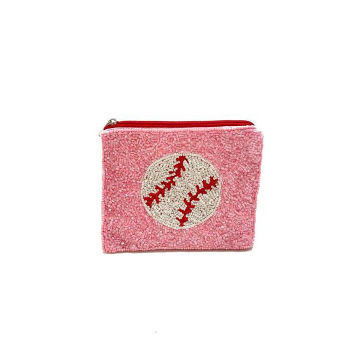 Beaded Coin Purse,ACCESSORIES,BEADED, COIN PURSE, ZIPPER- DEFIANT