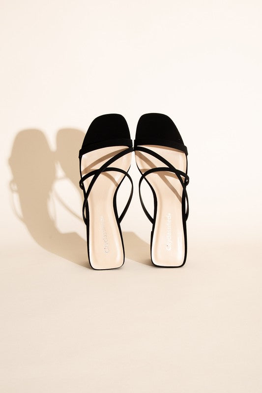 Crimps Mule Sandal Heels