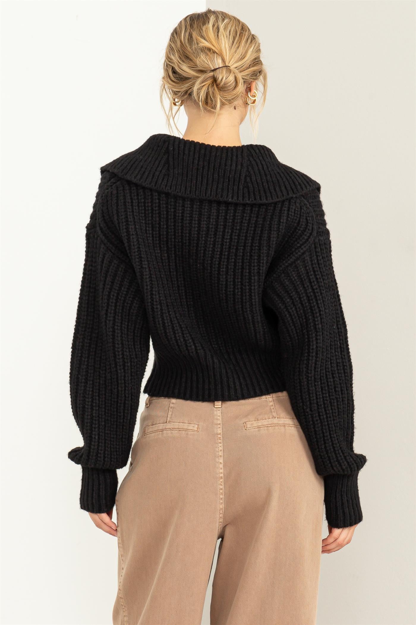 Double Zip Sweater