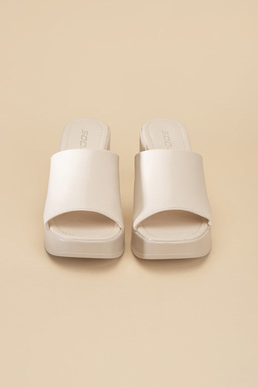 Type Slide Mules