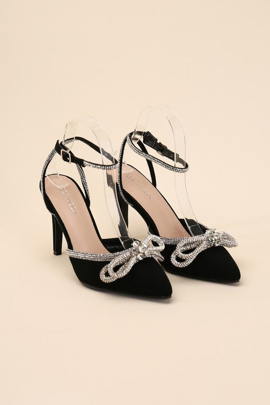 Double Bow Heel (Shipping Only)