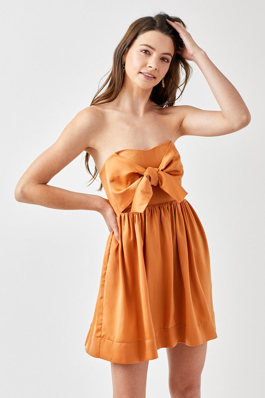 Tie Front Tube Romper (Shipping ONly)
