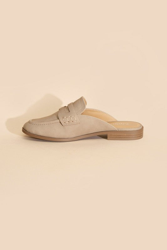 Perks Flat Mules,Shoes,SHOES- DEFIANT