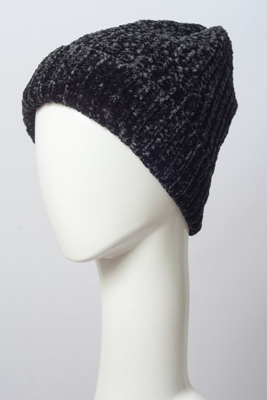 Chenille Beanie,ACCESSORIES,BEANIES, CHENILLE, HATS- DEFIANT