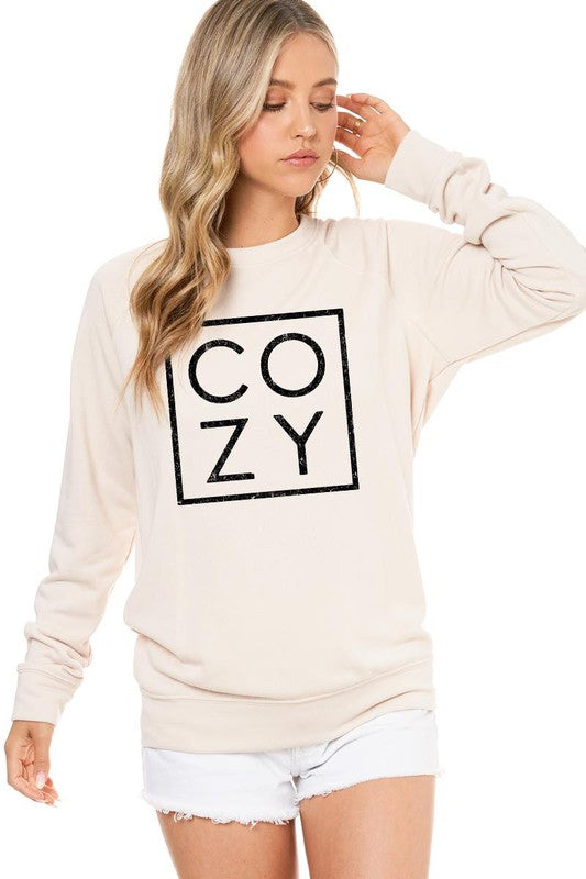 Cozy Sweatshirt,Shirts & Tops,GRAPHIC TEE, GRAPHIC TEES, LONG SLEEVE, SWEATSHIRT- DEFIANT