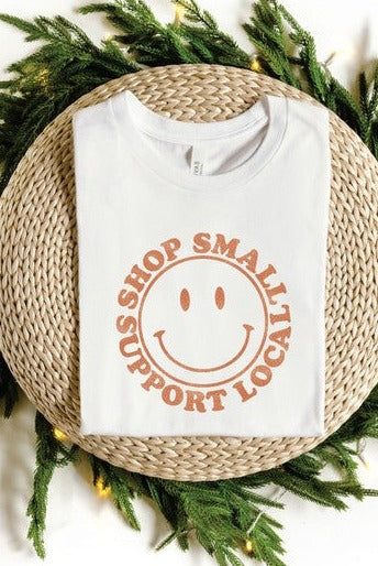 Smiley Shop Small Tee,Tops,GRAPHIC TEE, GRAPHIC TEES- DEFIANT