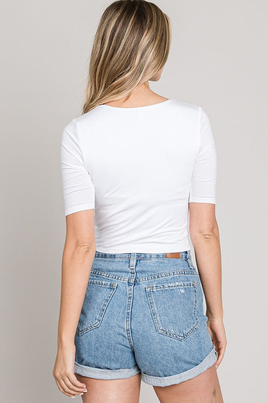 Basic Soft Short Sleeve Top,Tops,BASIC, BASICS, SOFT- DEFIANT