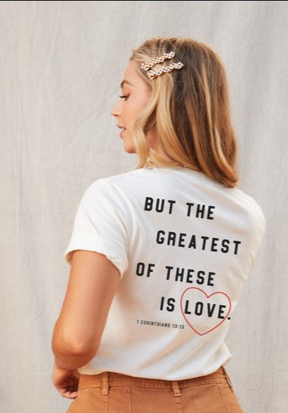 Faith Hope Love Tee,Tops,GRAPHIC TEE, GRAPHIC TEES, UNISEX- DEFIANT