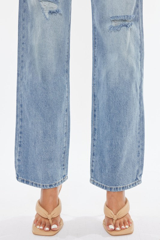 KanCan 90's Straight Denim,Bottoms,STRAIGHT LEG- DEFIANT
