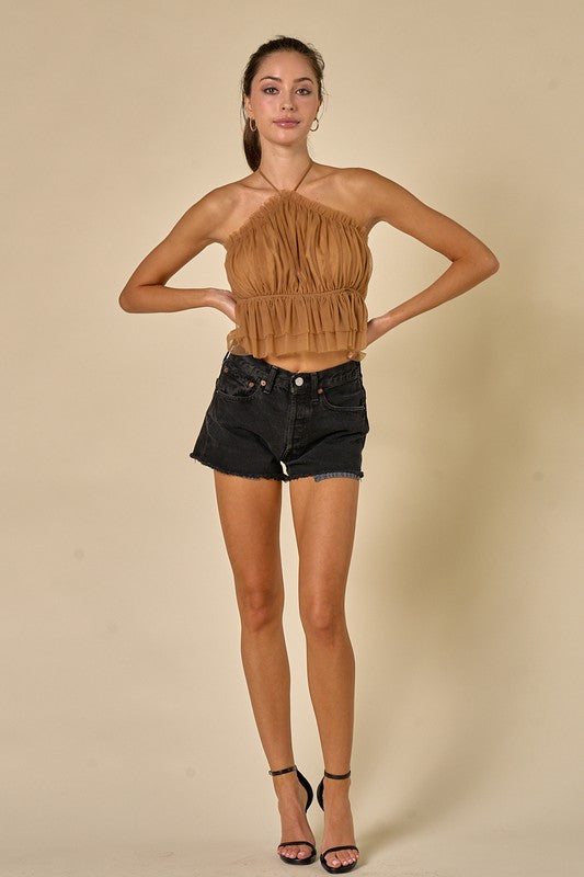 It's Giving Halter Top,Tops,HALTER- DEFIANT