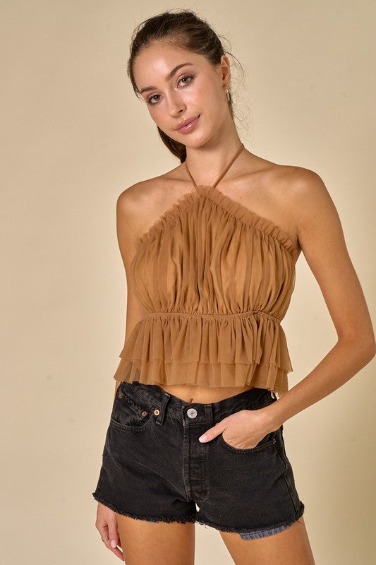 It's Giving Halter Top,Tops,HALTER- DEFIANT