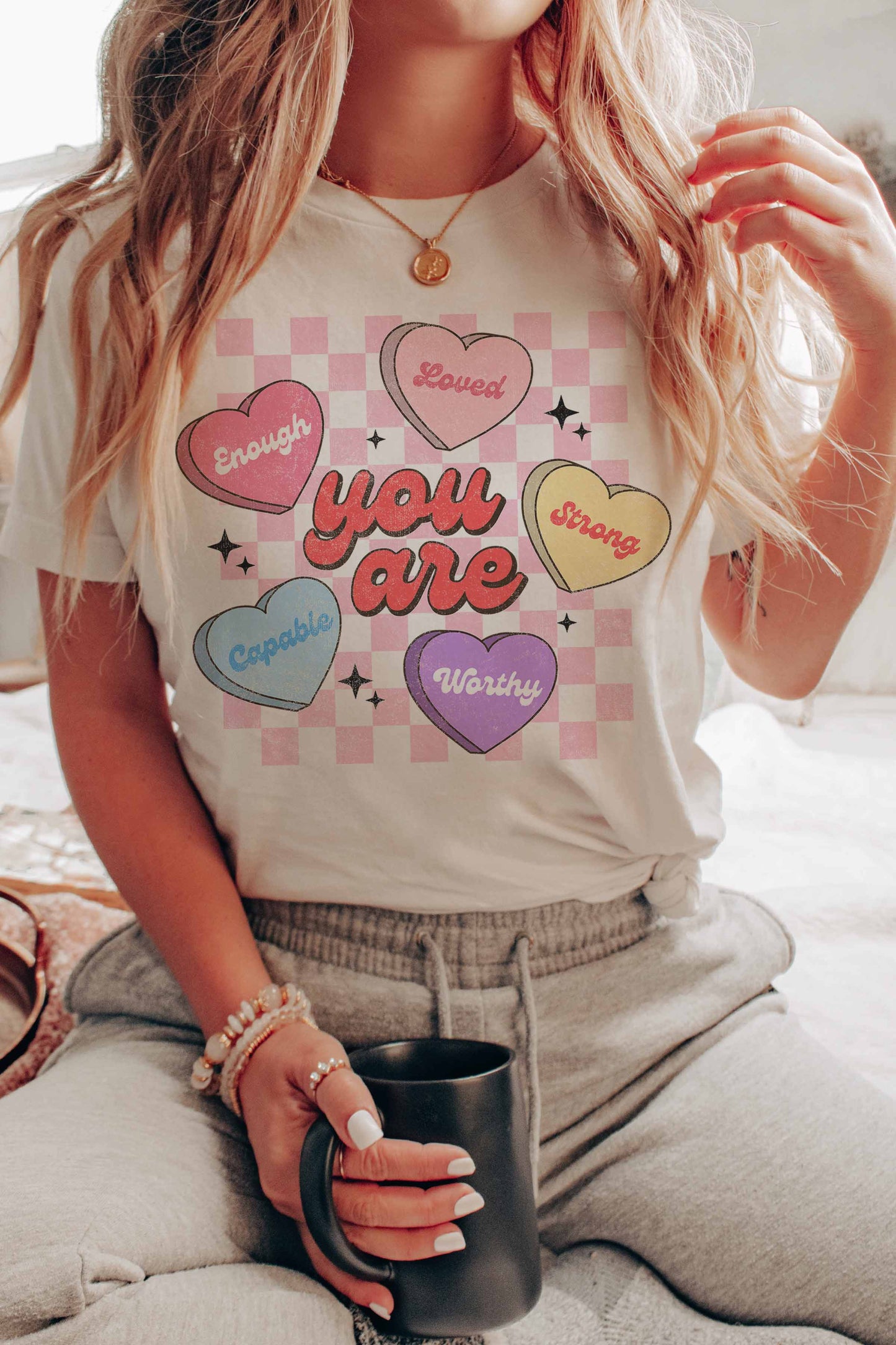 Valentine Candies Tee,Tops,GRAPHIC TEE, GRAPHIC TEES, Jan23- DEFIANT