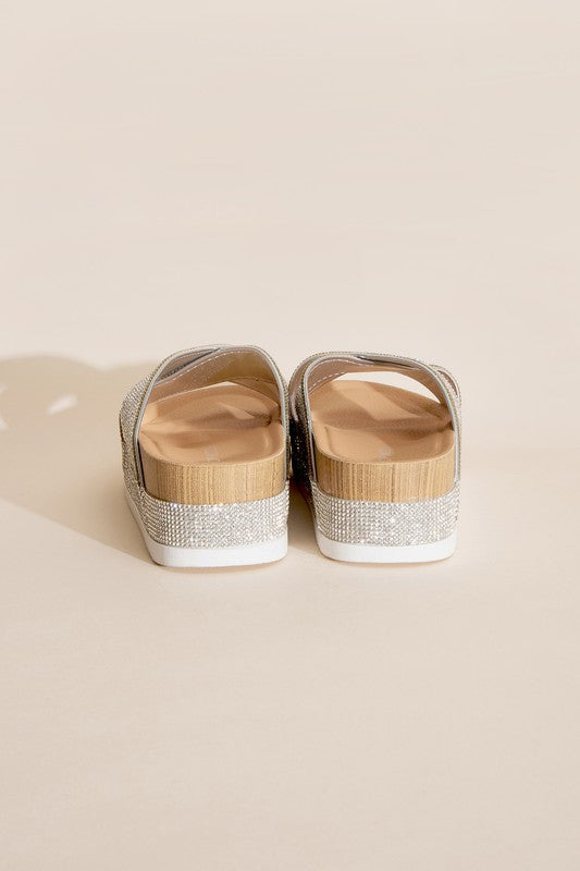 Rhinestone Slides,Shoes,SANDALS, SHOES, SLIDES- DEFIANT