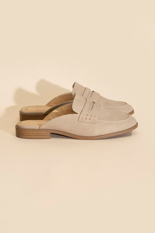 Perks Flat Mules,Shoes,SHOES- DEFIANT