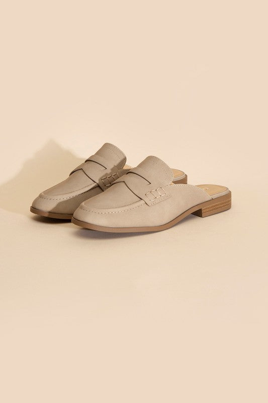 Perks Flat Mules,Shoes,SHOES- DEFIANT