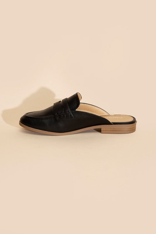 Perks Flat Mules,Shoes,SHOES- DEFIANT