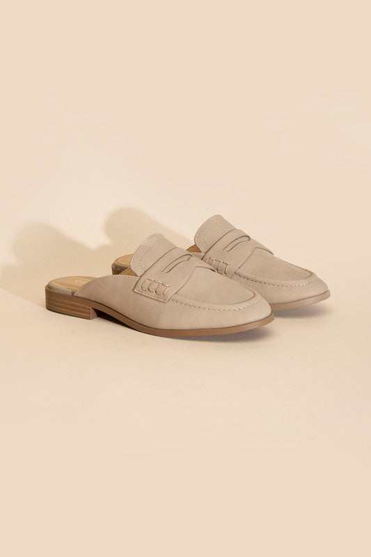 Perks Flat Mules,Shoes,SHOES- DEFIANT