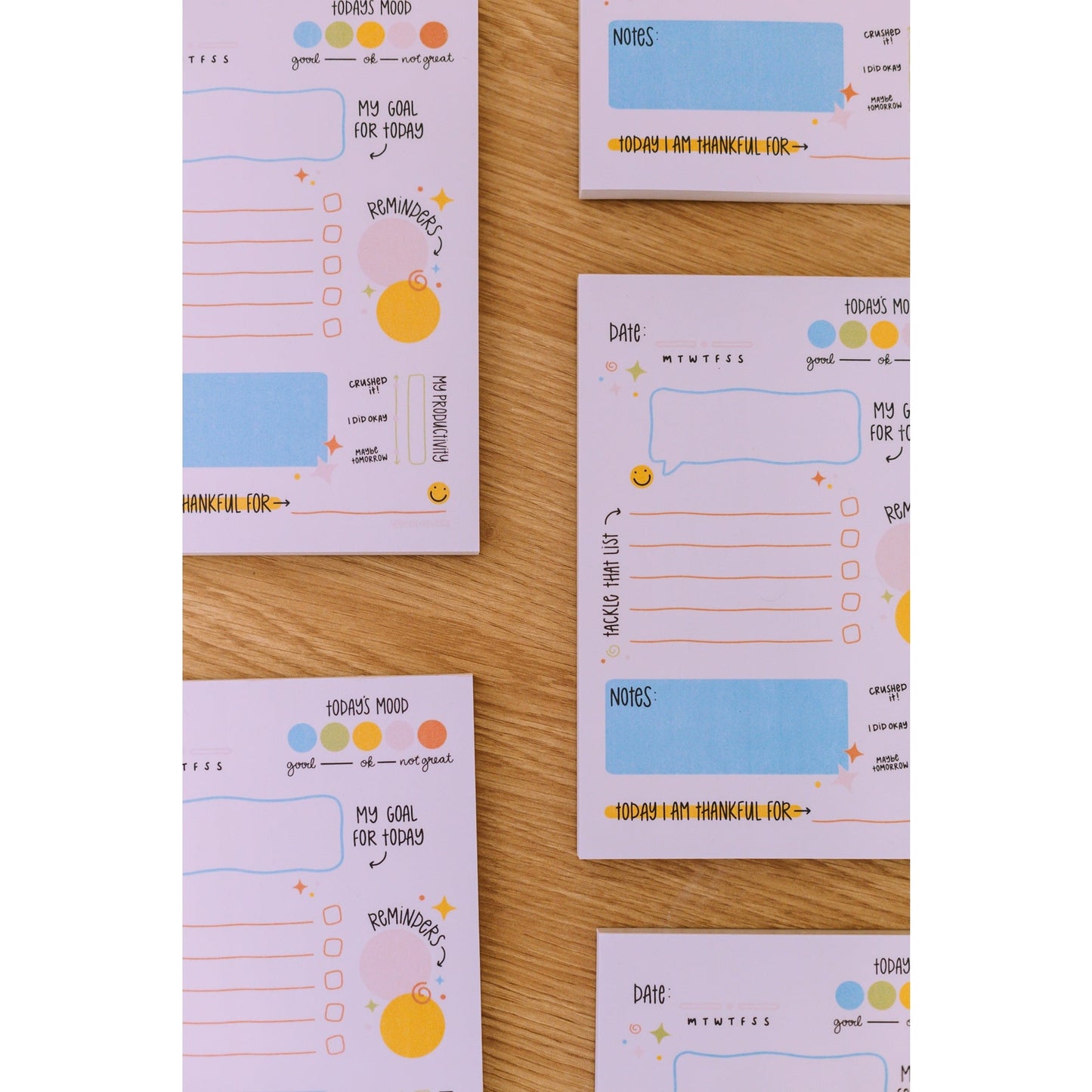 Daily Mood Notepad,ACCESSORIES,NOTEPAD, STATIONARY- DEFIANT
