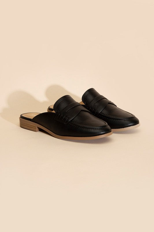 Perks Flat Mules,Shoes,SHOES- DEFIANT