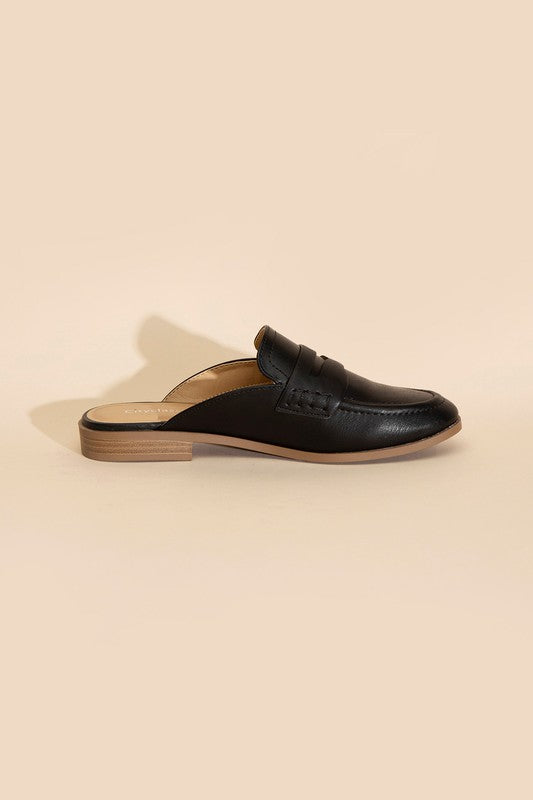 Perks Flat Mules,Shoes,SHOES- DEFIANT